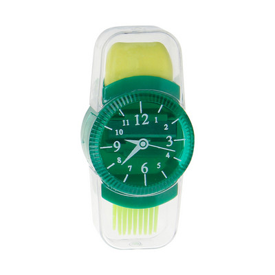 Creative Watch Shape Pencil Sharpener Kist Rubber Kawaii Sharpener 3 u 1 Kombinacija točilka za karandaše