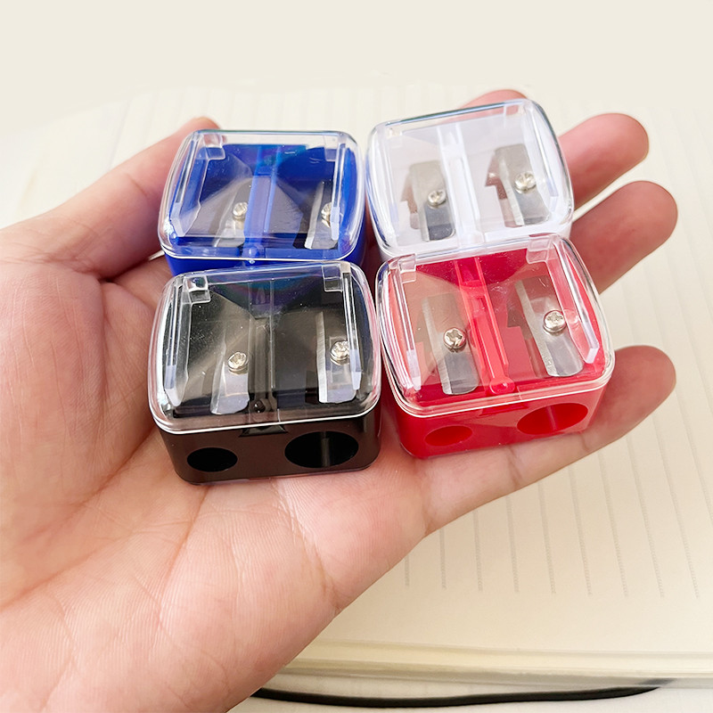 Šiljilo za olovke s dvostrukom rupom Slatko klasično šiljilo za olovke za šminkanje Pokloni za školske potrepštine Korejski pribor