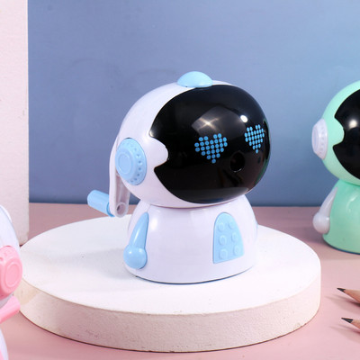 1 τεμ Kawaii Cartoon Astronaut Mechanical Μολύβι Ακονιστήρι ABS Υλικό Escolar Papelaria Σχολικά είδη