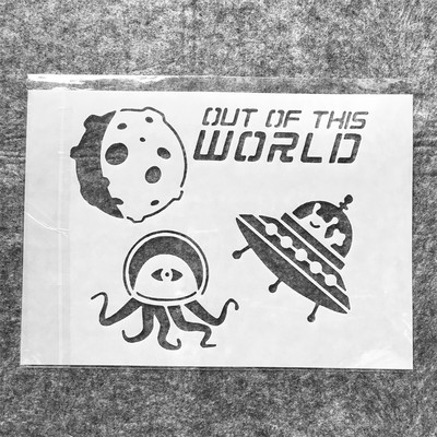 A4 29 cm Planeti Sunčevog sustava DIY Šablone za slojeve Zidne slike Spomenar Bojanje Album za utiskivanje Ukrasni predložak