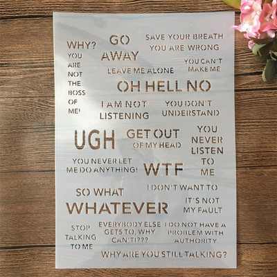 A4 29cm Iceberg DIY Layering Stencils Wall Painting Scrapbook Coloring ανάγλυφο διακοσμητικό πρότυπο άλμπουμ