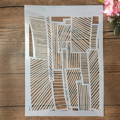 A4 29cm Iceberg DIY Layering Stencils Wall Painting Scrapbook Coloring ανάγλυφο διακοσμητικό πρότυπο άλμπουμ