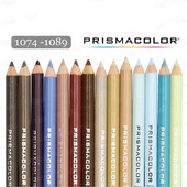 Oriģināls Lapices De Colores Prismacolor Morandi eļļains krāsains zīmulis, viens PC1074-1089 Tecnicas Coloreado Lapices Colores Art