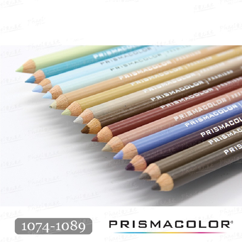 Oriģināls Lapices De Colores Prismacolor Morandi eļļains krāsains zīmulis, viens PC1074-1089 Tecnicas Coloreado Lapices Colores Art