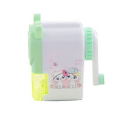 Ascuțitor de creion drăguț cu manivela manuală de tăiat creion de desene animate pentru școală, birou, studenți, rechizite pentru copii, cadou pentru copii EM88