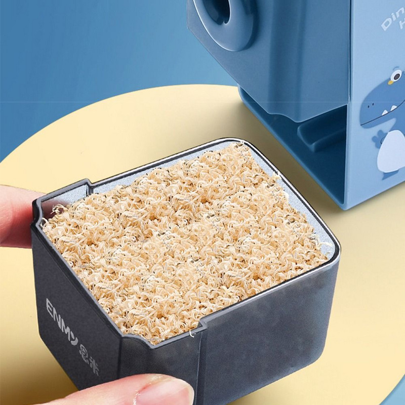 Pieštukų drožtuvas Animacinių filmų dinozaurų raštas Mechaninis pieštukų drožtuvas Rankinis švaistiklis Pieštuko peilis Įrankiai Studento prizas Dovana vaikams