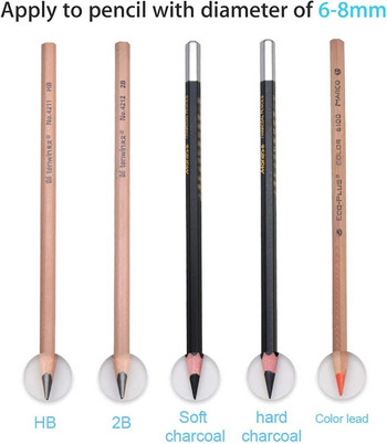 Tenwin преносими електрически острилки за моливи за деца Острие за бързо заточване, подходящо за класна стая, офис, училище, острилка за моливи