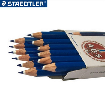 2 бр./Партида STAEDTLER 14450 Цветни моливи Молив + Гумени аниме / Графити / Червен син молив Цветни моливи на едро