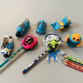 Nou Kawaii Ascuțitor de creion profesional Rechizite școlare Papetarie de birou Student Creativ Drăguț Copii Jucărie Mașină Fete Baiat Cadou