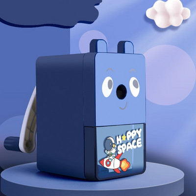 Mehaničko šiljilo za olovke s crtanim filmovima, ručno šiljilo s automatskim uvlačenjem, poklon za djecu, pribor za školu A7247