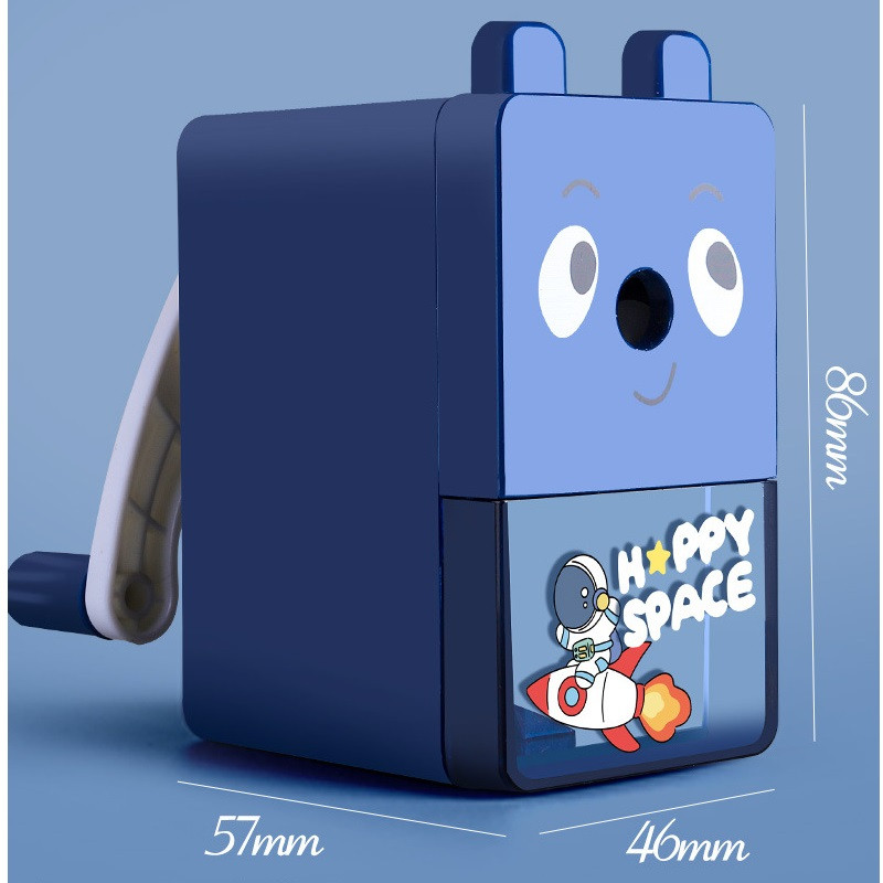 Mehaničko šiljilo za olovke s crtanim filmovima, ručno šiljilo s automatskim uvlačenjem, poklon za djecu, pribor za školu A7247