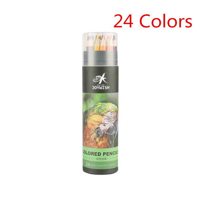 24/36 de culori, creioane colorate din lemn, lapis de cor, pictură de artist, creion de culoare în ulei, elev, desen, schiță, rechizite de artă 1 buc.