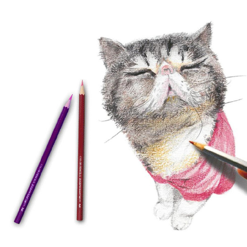 24/36 de culori, creioane colorate din lemn, lapis de cor, pictură de artist, creion de culoare în ulei, elev, desen, schiță, rechizite de artă 1 buc.