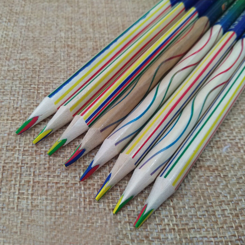 20 vnt Mieli profesionalūs spalvoti pieštukai spalvoti pieštukai mediniai vaivorykštės spalvos pieštukas piešimo rinkiniui tapybai dažyti vaikui studentui