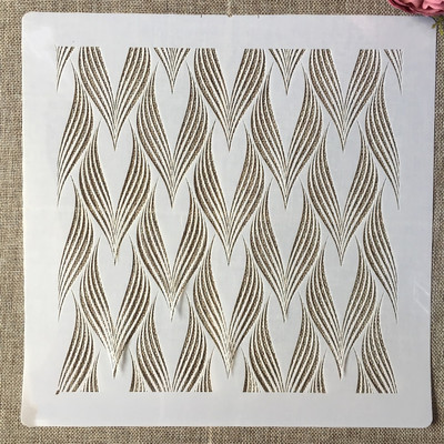 30*30cm Mandala Geometry Normál barkácsolás Rétegező Sablonok Falfestés Scrapbook Színező Dombornyomó Album Díszsablon