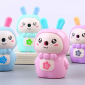 1 kom. Student, šiljilo za olovke, šiljilo za olovke za rukovanje slatkim zečićem