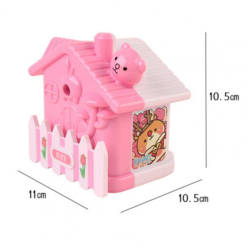 Ascuțitor mic Ascuțitor de creion în formă de animal Ascuțitor de creion din plastic cu suprafață netedă