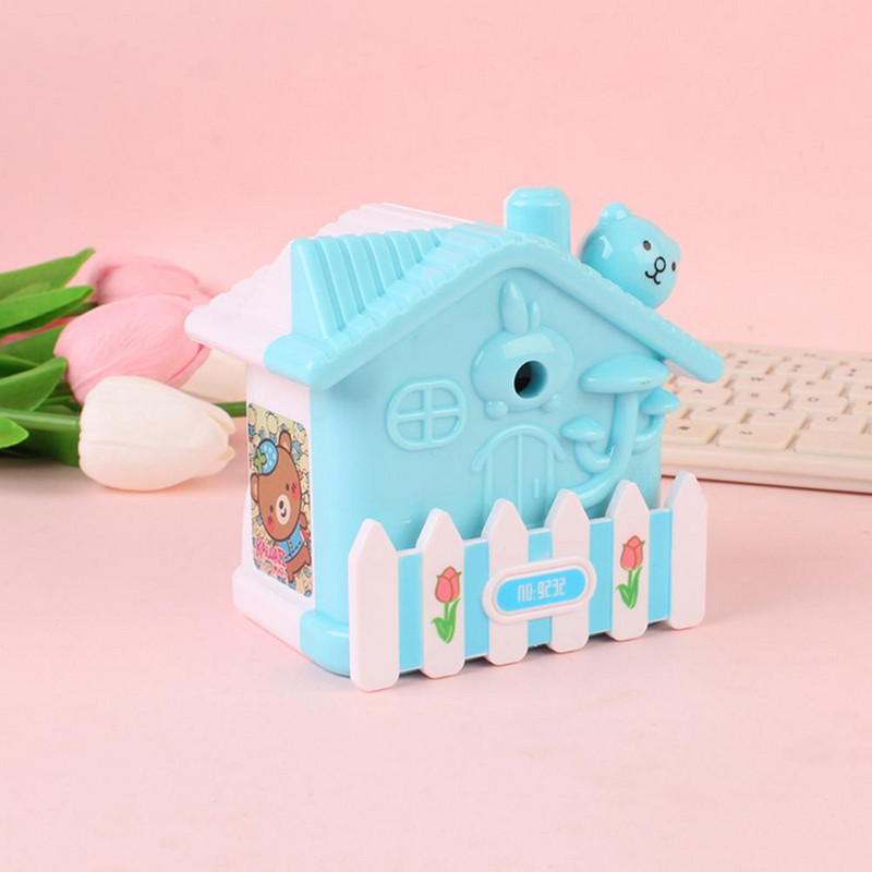 Ascuțitor mic Ascuțitor de creion în formă de animal Ascuțitor de creion din plastic cu suprafață netedă