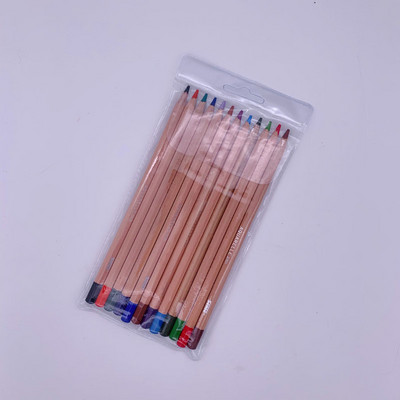 12 τμχ Υψηλής ποιότητας υδατοδιαλυτό ανταλλακτικό 4.0 χρωματιστό μολύβι Εξάγωνο φιλικό προς το περιβάλλον κούτσουρο Έγχρωμα μολύβια Σχολικό ξύλινο μολύβια