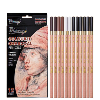 12 creioane pastelate moi profesionale, tenuri de piele din lemn, creioane colorate pastel, pentru desen, lapices de culori, articole de papetărie
