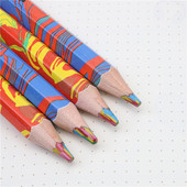 4PCS/LOT Šarene olovke Hyun Magic u boji Pomiješajte više boja u jednoj olovci Dječja olovka s gradijentnim bojama