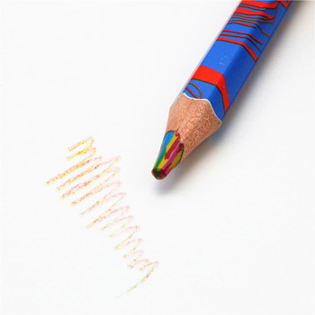 4PCS/LOT Цветни моливи Hyun Magic colored Смесете няколко цвята в една химикалка Деца рисуват градиентна цветна писалка
