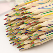 28 komada Drvena olovka u duginim bojama Drvena dječja škola Grafiti Crtanje Slika Olovke u boji Višebojna olovka u mješovitim bojama Studen