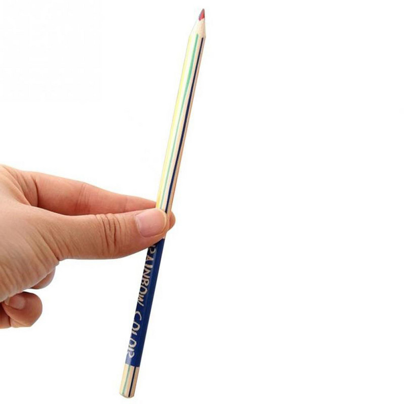 28 komada Drvena olovka u duginim bojama Drvena dječja škola Grafiti Crtanje Slika Olovke u boji Višebojna olovka u mješovitim bojama Studen