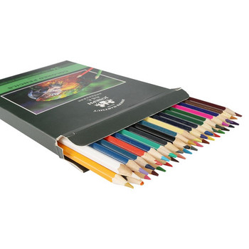 Brutfuner 12/24/36 цвята Картонени опаковани професионални маслени цветни моливи Рисуване Скициране на дървени цветни моливи Училищни артикули
