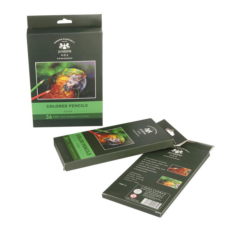 Brutfuner 12/24/36 boje pakirane u kutiju, profesionalne uljane olovke za slikanje, skiciranje drvenih olovki u boji, školski likovni pribor