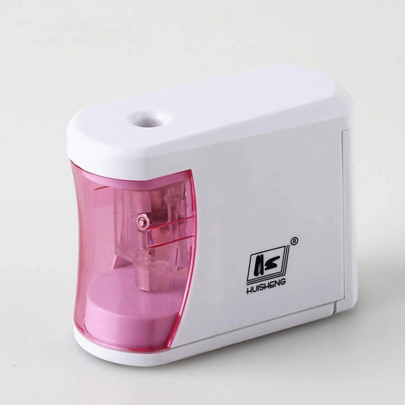 1PC električno šiljilo prijenosno automatsko sigurno precizno šiljilo za ured