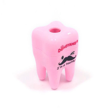 1Pieces Cute Tooth styling Μονή τρύπα Ακονιστήρι μολυβιών Creative Stationery Ακονιστήρι για μολύβι Σχολικά προμήθειες γραφείου