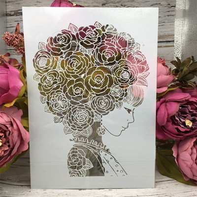 A4 29cm Unicorn DIY Layering Stencils Wall Painting Scrapbook Coloring ανάγλυφο άλμπουμ Διακοσμητικό χάρτινο πρότυπο κάρτας