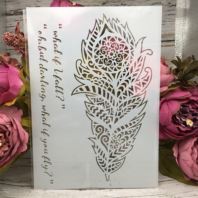 A4 29cm Unicorn DIY Layering Stencils Wall Painting Scrapbook Coloring ανάγλυφο άλμπουμ Διακοσμητικό χάρτινο πρότυπο κάρτας