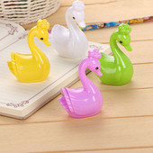 1kom Creative Little Swan šiljilo za olovke Simpatičan crtani student šiljilo za olovke Uči uredsko šiljilo za olovke