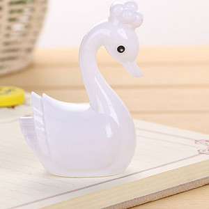 1kom Creative Little Swan šiljilo za olovke Simpatičan crtani student šiljilo za olovke Uči uredsko šiljilo za olovke