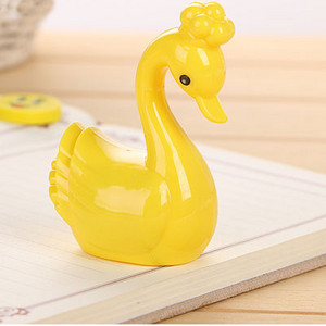 1kom Creative Little Swan šiljilo za olovke Simpatičan crtani student šiljilo za olovke Uči uredsko šiljilo za olovke