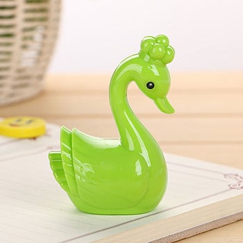 1 бр. Острилка за моливи Creative Little Swan Сладък анимационен студент Острилка за моливи Обучаваща се канцеларска острилка за моливи