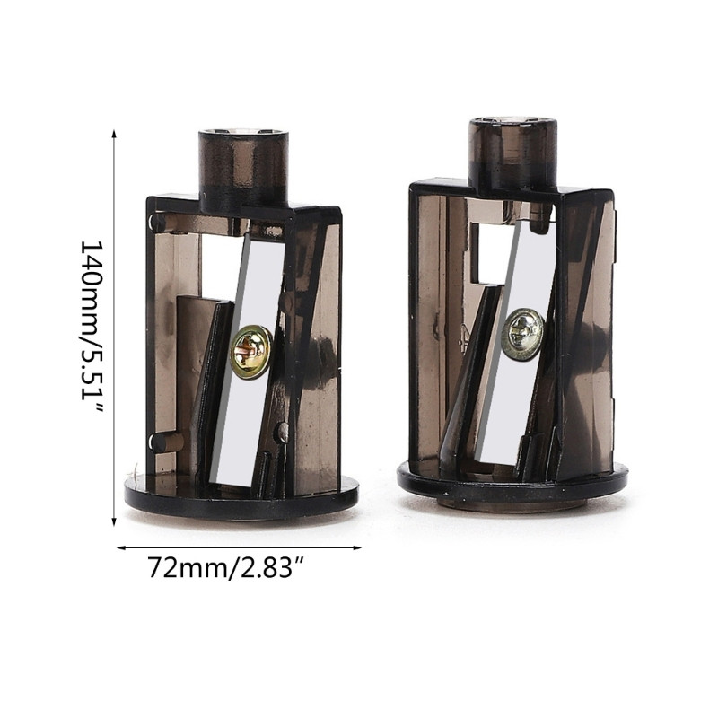 2 pakelių pieštukų drožtuvų peiliukai elektriniai pieštukų drožtuvai, plastikinės medžiagos, pieštukų drožtuvo peiliukai, skirti Tenwin TW8004 D5QC