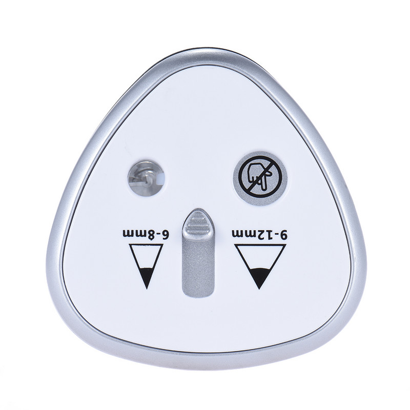 Daugiafunkcinis automatinis elektrinis pieštukų drožtuvo akumuliatorius, veikiantis su 2 skylutėmis nuo 6 iki 12 mm Paprastas dizainas mokyklos mokiniui