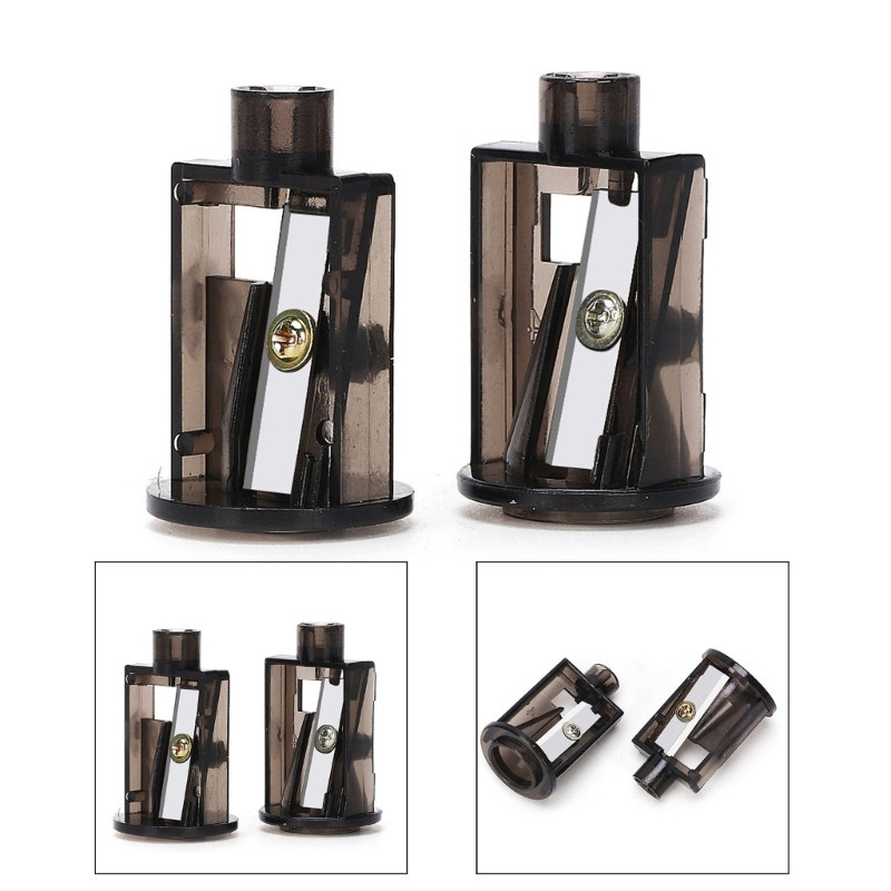 2 komada električnog šiljila za olovke Oštrica za automatsko šiljilo za olovke Kućni ured Školski pribor Plastični materijal Y9RF