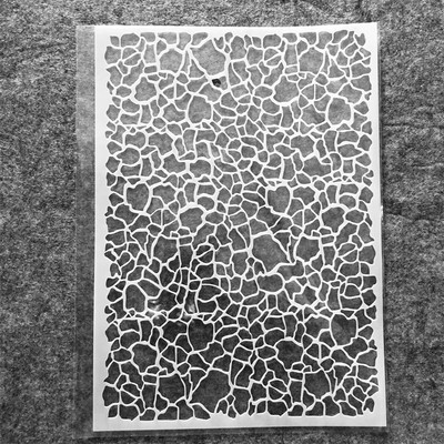 29*21cm A4 õõnes mosaiiktekstuur DIY kihistusšabloonid seinamaaling väljalõigete album värvimine reljeefalbumi dekoratiivmall