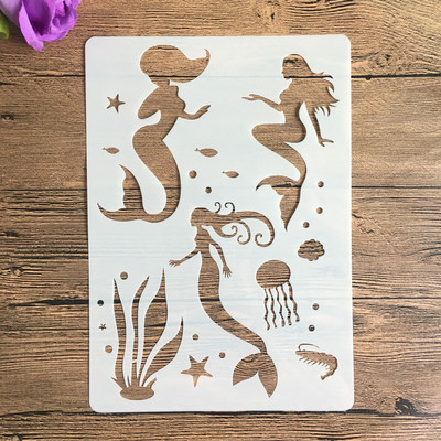 A4 29 * 21cm álom állat barkács sablon falfestmény scrapbook színező fotóalbum dekoratív papír kártya sablon falra