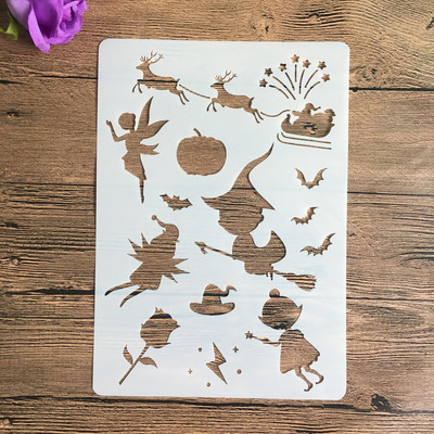 A4 29 * 21cm álom állat barkács sablon falfestmény scrapbook színező fotóalbum dekoratív papír kártya sablon falra