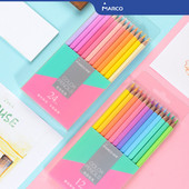 JIANWU ART5 Macarone olovka u boji Creative Colours olovka drvo 12 boja 24 boje umjetnička olovka za crtanje Školski pribor kawaii