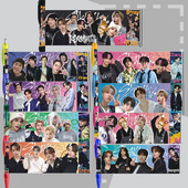 1vnt Kpop Stray Kids MANIAC reklaminis rašiklis Mieli mokykliniai reikmenys Straykids tušinukai