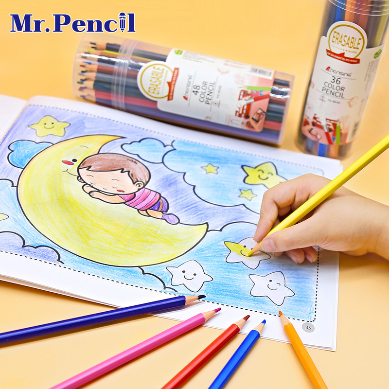 12/18/24/36/48 Izbrisive uljane olovke u boji Set studentskih pisama Dječje bojice Igračke za školu Skica Crtanje Likovni pribor