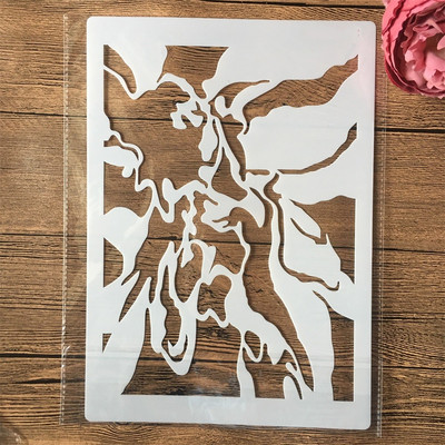 4 ks A4 29cm Plachetnica Maják Ľadovec DIY Vrstvené šablóny Maľovanie Scrapbook Vyfarbovanie Razba Album Dekoratívna šablóna