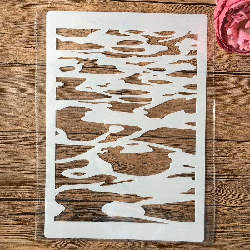 4 ks A4 29cm Plachetnica Maják Ľadovec DIY Vrstvené šablóny Maľovanie Scrapbook Vyfarbovanie Razba Album Dekoratívna šablóna