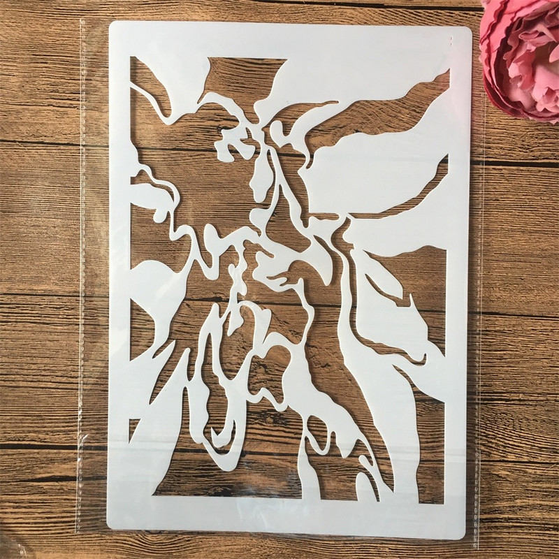 4 ks A4 29cm Plachetnica Maják Ľadovec DIY Vrstvené šablóny Maľovanie Scrapbook Vyfarbovanie Razba Album Dekoratívna šablóna
